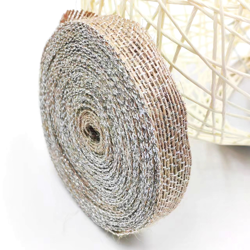 DIY 장식 은색 낚시 선 85% 쥬트 15% 폴리에스터