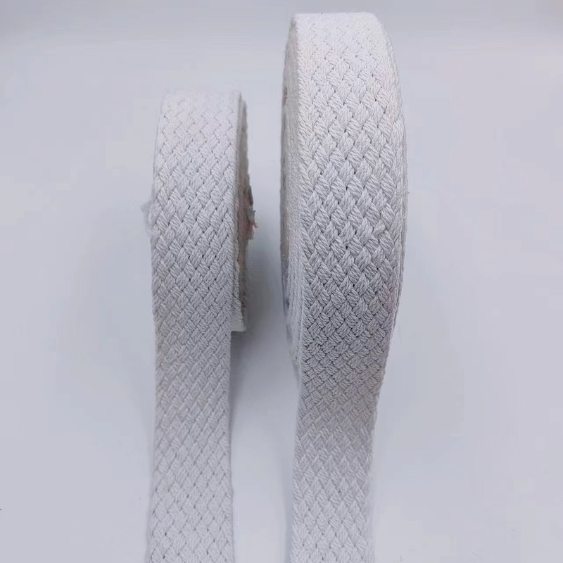 2024 디자인 목화 랩링 신발 액세서리 맞춤형 색상 손으로 만든 재료