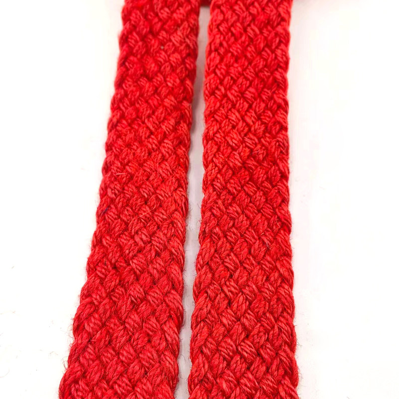 지속가능 한 레드 링링본 유트 넥타이 벨트 와 다채로운 직물 리본