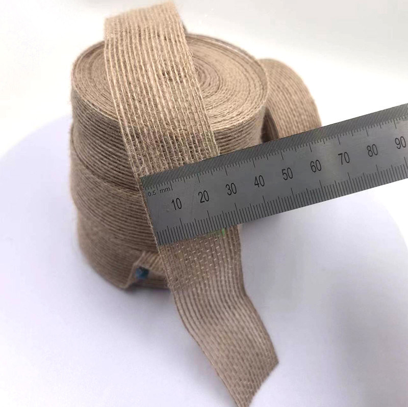 3cm 천연 유트 천재 리본 결혼식 선물 장식 테이프 엮은 낚시 라인