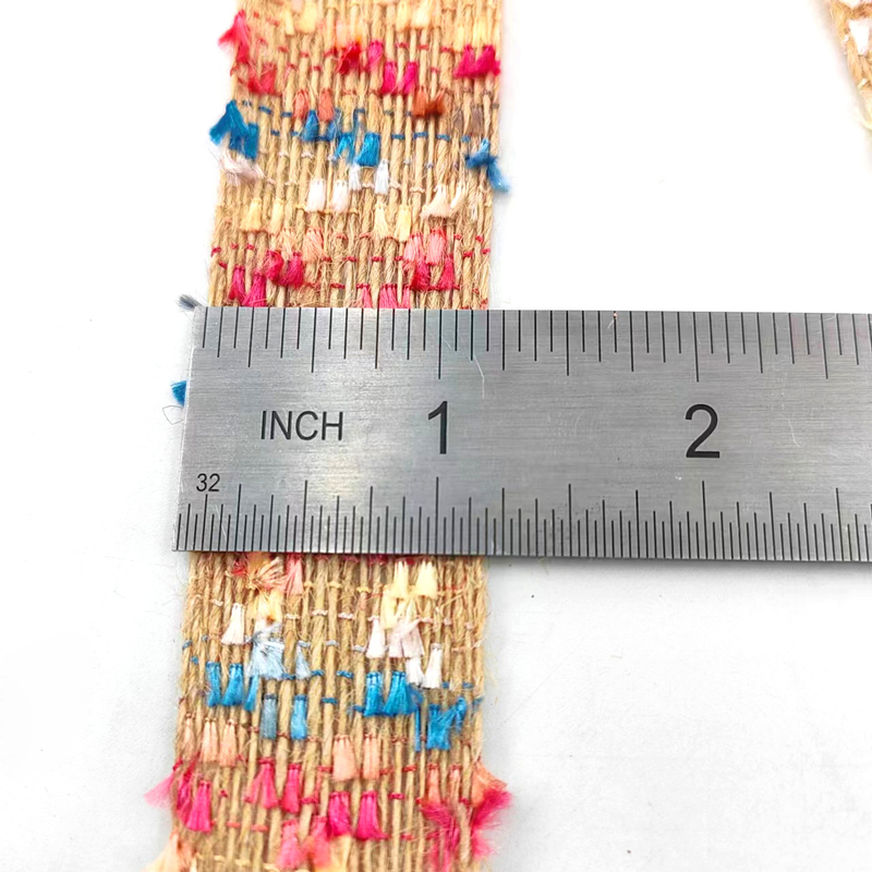 지속가능한 3cm 목재 직물 실크 벨트 친환경 선택 크리스마스 선물 장식