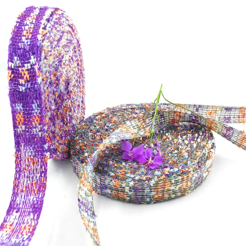 수작업 다이 헤어 액세서리 Bow Ribbon Floating Flowers Superior 100% 유트 재료