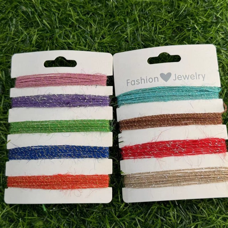 커스터마이징 가능한 길이 가로 경계 색상 유트 로프 크리스마스 장식 수작업 DIY